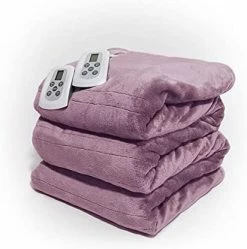 Westerly Queen Size Microlight Electric Heated Blanket With Dual Controllers, Purple 28 Westerly Queen Size Microlight Electric Heated Blanket With Dual Controllers, Purple -Electric Blankets Sales 2022 41HgmTJ3jNL. AC