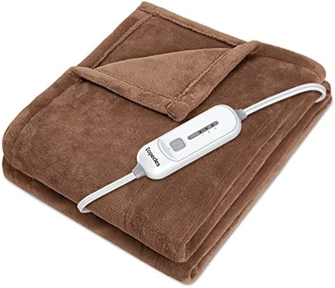 Eopecles Heated Blanket Electric Blanket Full Size, Reversible Flannel 72" X 84" For Full Bed, With 8 Hour Auto Off & 3 Heating Levels, Fast Heating Blanket-ETL Certification, Machine Washable,Grey 15 Eopecles Heated Blanket Electric Blanket Full Size, Reversible Flannel 72" X 84" For Full Bed, With 8 Hour Auto Off & 3 Heating Levels, Fast Heating Blanket-ETL Certification, Machine Washable,Grey - Image 13