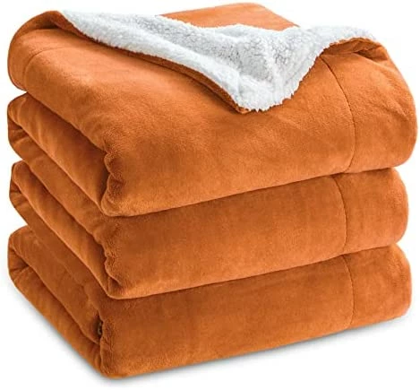 Bedsure Sherpa Fleece King Size Blanket For Bed - Navy Blue Thick Fuzzy Warm Soft Large Blankets King Size, 108x90 Inches 12 Bedsure Sherpa Fleece King Size Blanket For Bed - Navy Blue Thick Fuzzy Warm Soft Large Blankets King Size, 108x90 Inches - Image 10