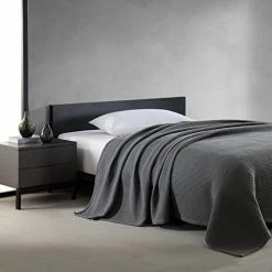 Vera Wang - King Blanket, Luxury Cotton Bedding, Plush & Heavyweight Home Decor (Waffleweave White, King) -Electric Blankets Sales 2022 41I3ilJ1dHL. AC 2