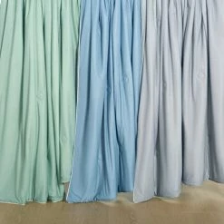 SKIZELL Satin Throw Blanket Silky Bed Blanket.Wrinkle-Free Throw Blanket For Coush Sofa Bed Outdoor.Throw Size 46"x60"Green&Grey -Electric Blankets Sales 2022 41IlZ9P6lzL