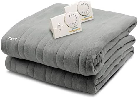 Biddeford Blankets - 1000-903292-535 Comfort Knit Heated Blanket, Twin, Cloud Blue 12 Biddeford Blankets - 1000-903292-535 Comfort Knit Heated Blanket, Twin, Cloud Blue - Image 10