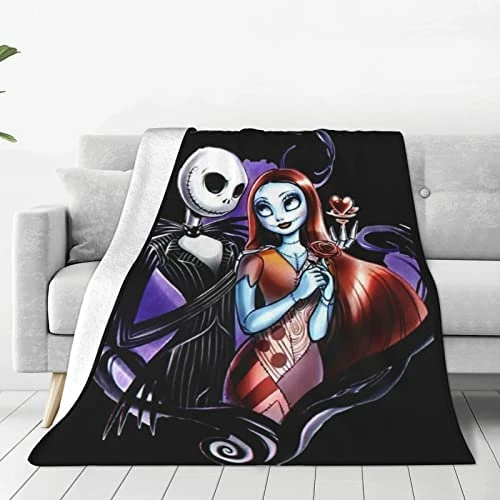 Shiyuan Christmas Funny Nightmare Blanket Ultra Soft Warm Plush Bedding For Children Adults Gifts 50"x40" 2 5 Shiyuan Christmas Funny Nightmare Blanket Ultra Soft Warm Plush Bedding For Children Adults Gifts 50"x40" 2 - Image 3