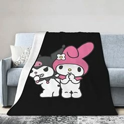 Palglg Lovely Ultra-Soft Micro Fleece Blanket,A Blanket That Can Be Used In All Seasons, For Indoor Use, For Use In Cars.Soft And Comfortable.50 X40 Black1 -Electric Blankets Sales 2022 41KZyjGQyqL