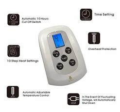 Marquess Electric Blanket Micro Plush Sherpa And Reversible Flannel Washable Comfortable With 10 Heat Settings/ Safety 10 Hours Auto-Off Controller Twin Size Bed Blanket (62 X 84'' Navy Blue) 12 Marquess Electric Blanket Micro Plush Sherpa And Reversible Flannel Washable Comfortable With 10 Heat Settings/ Safety 10 Hours Auto-Off Controller Twin Size Bed Blanket (62 X 84'' Navy Blue) -Electric Blankets Sales 2022 41LHXIIVz9L 1