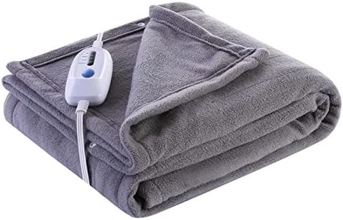 McJaw Electric Heated Blanket Full Size 72"x84" Large Fleece Warm Bedding Blanket For Whole Body 4 Heating Levels And 10 Hours Auto-Off Overheating Protection - Red 9 McJaw Electric Heated Blanket Full Size 72"x84" Large Fleece Warm Bedding Blanket For Whole Body 4 Heating Levels And 10 Hours Auto-Off Overheating Protection - Red - Image 7