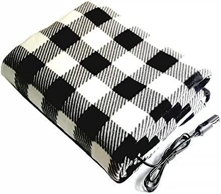 X & Y 12 - Volt Heated Travel Blanket Security,Large Enough Electric Blanket,The Luxurious Comfortable Electric Blanket,Suitable For Home And Car Or The Ship (Black) Full 6 X & Y 12 - Volt Heated Travel Blanket Security,Large Enough Electric Blanket,The Luxurious Comfortable Electric Blanket,Suitable For Home And Car Or The Ship (Black) Full - Image 4