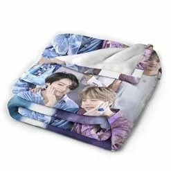 UJJHMRR Flannel J-Hope Jimin Jungkook Blanket,Sofa Bed Blanket, Suitable For Birthday For Friends And Relatives 50"X40" Black 13 UJJHMRR Flannel J-Hope Jimin Jungkook Blanket,Sofa Bed Blanket, Suitable For Birthday For Friends And Relatives 50"X40" Black -Electric Blankets Sales 2022 41MjFTz7fbL