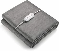 CURECURE Heated Electric Blanket Full Size 72" X 84" Oversized Flannel Heated Blanket With 4 Heating Levels & 10 Hours Auto Off, Comfort Warm Blanket For Bed Sofa Home Office Use, Machine Washable Grey 23 CURECURE Heated Electric Blanket Full Size 72" X 84" Oversized Flannel Heated Blanket With 4 Heating Levels & 10 Hours Auto Off, Comfort Warm Blanket For Bed Sofa Home Office Use, Machine Washable Grey -Electric Blankets Sales 2022 41Mr0WNRAeL. AC