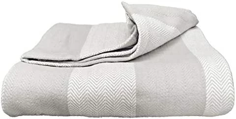 Magnolia Organics Blanket - King/Cal King, Vineyard Green 11 Magnolia Organics Blanket - King/Cal King, Vineyard Green - Image 9