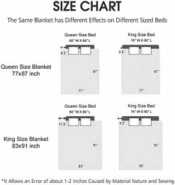 JYK Korean Faux Mink Fleece Blanket Queen 75" X 87", 5Pounds - 2 Ply Reversible Silky Soft Plush Warm Blanket For Autumn, Winter - Rose/Notre Dame Solid Color Pattern-grey -Electric Blankets Sales 2022 41NHomZhaxL