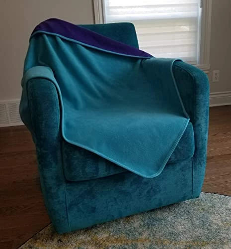 TOP Waterproof Blanket TOP 100% Waterproof Blanket Purple/Blue Jumbo 80x60 For Adults And Pets. Keep Everything Dry No Matter How Wet It Gets! Ultrasoft Noiseless Leakproof. Bed, Mattress, Furniture Protector. EZ Wash/Dry Purple Blue Reversible 13 TOP Waterproof Blanket TOP 100% Waterproof Blanket Purple/Blue Jumbo 80x60 For Adults And Pets. Keep Everything Dry No Matter How Wet It Gets! Ultrasoft Noiseless Leakproof. Bed, Mattress, Furniture Protector. EZ Wash/Dry Purple Blue Reversible - Image 11