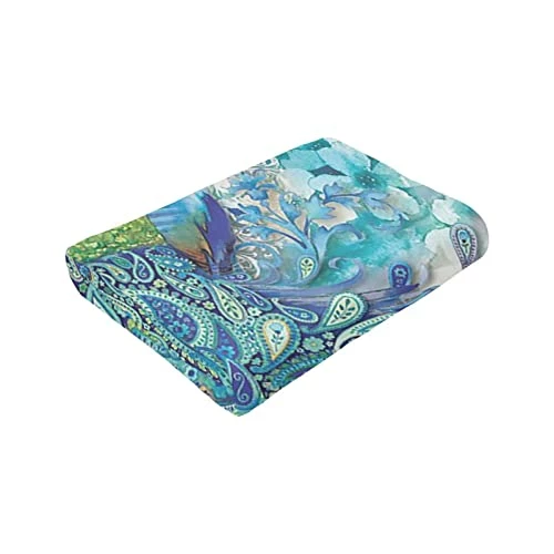 FLXUR Super Soft Peacock Blanket, Light Plush Bed Blanket, Suitable For Adults And Children To Use 50"x40" Black16 5 FLXUR Super Soft Peacock Blanket, Light Plush Bed Blanket, Suitable For Adults And Children To Use 50"x40" Black16 - Image 3