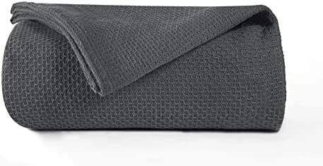 BOUTIQUO 100% Cotton Bed Blanket, Breathable Thermal Blanket Full - Queen Size, Soft Honeycomb Waffle 90''x90'', Perfect For Layering Any All Season, Beige, (90''x90'') (70474) Teal 14 BOUTIQUO 100% Cotton Bed Blanket, Breathable Thermal Blanket Full - Queen Size, Soft Honeycomb Waffle 90''x90'', Perfect For Layering Any All Season, Beige, (90''x90'') (70474) Teal - Image 12