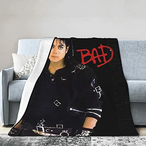 Diyales M-ich-ael J-ack-Son Blanket Luxurious Lightweight Microfiber Wool Blanket Super Soft Bed Blanket For All Seasons 50"x40" Color 2 3 Diyales M-ich-ael J-ack-Son Blanket Luxurious Lightweight Microfiber Wool Blanket Super Soft Bed Blanket For All Seasons 50"x40" Color 2