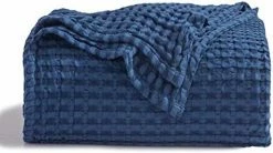 Bedsure Waffle Cotton Blanket Twin - Grey Viscose From Bamboo Waffle Weave Blanket For Bed Twin Size, Soft Lightweight Blanket For All Season(66x90 Inches) -Electric Blankets Sales 2022 41OMrvKW5jL. AC
