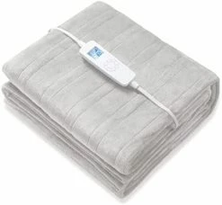 FIGERM Electric Heated Throw Blanket Twin Size 62" X 84" | 6 Levels Fast Heating & Machine Washable | Full Body Warming Soft Flannel Bed Sofa Blankets With Auto-Off Overheating Protection 8H Timer | Blue 19 FIGERM Electric Heated Throw Blanket Twin Size 62" X 84" | 6 Levels Fast Heating & Machine Washable | Full Body Warming Soft Flannel Bed Sofa Blankets With Auto-Off Overheating Protection 8H Timer | Blue -Electric Blankets Sales 2022 41ORNg7jZML. AC
