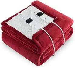 CYMULA Heated Blanket, Electric Blanket, Heating Blanket Twin Size, Electric Blanket With 10 Heating Levels & 8 Hours Auto Off, Machine Washable, ETL Certified, Dark Grey 62"x84" Gray -Electric Blankets Sales 2022 41OuKxhv62L. AC