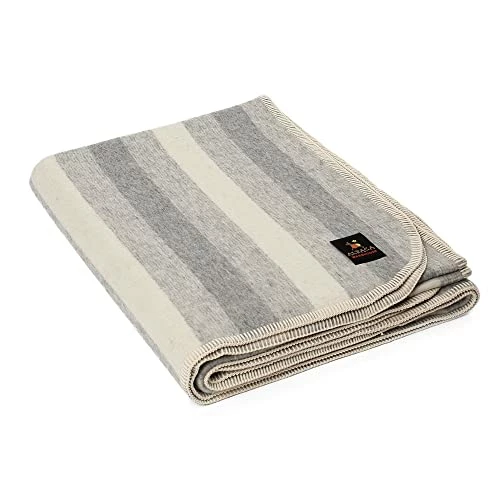 Alpaca Warehouse Thick Alpaca Wool Blanket Heavyweight Alpaca Wool Blanket Camping Outdoors Indoors Soft Peruvian Alpaca Wool Blankets That Come In Twin Queen King Size (Soft Gray/Ivory, Twin (Whipstitch Trim)) 3 Alpaca Warehouse Thick Alpaca Wool Blanket Heavyweight Alpaca Wool Blanket Camping Outdoors Indoors Soft Peruvian Alpaca Wool Blankets That Come In Twin Queen King Size (Soft Gray/Ivory, Twin (Whipstitch Trim))