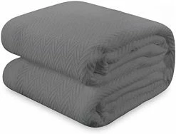 THREAD SPREAD Knitted Geometric Herringbone Pattern Handwoven Blanket 100% Long Staple Cotton - Soft & Cozy Thermal All Season Throw For Bed Couch Chair Outdoors (Full/Queen, Light Blue) -Electric Blankets Sales 2022 41Q96M0G mS. AC