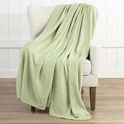 Martex 1B06869 Super Soft Fleece Plush Lightweight Blanket Low Lint Luxury Hotel Style Solid Pet Friendly Bed And Couch Blankets, Full Queen, Green -Electric Blankets Sales 2022 41QCh2folpL. AC