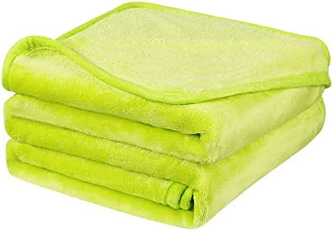 PiccoCasa Fleece Bed Blanket Full Size Olive Green 330GSM Soft Lightweight Microfiber Plush Flannel Blanket Thick All Season Throw Blankets For Couch Sofa Bed Traveling, 78 X 90 Inches 10 PiccoCasa Fleece Bed Blanket Full Size Olive Green 330GSM Soft Lightweight Microfiber Plush Flannel Blanket Thick All Season Throw Blankets For Couch Sofa Bed Traveling, 78 X 90 Inches - Image 8
