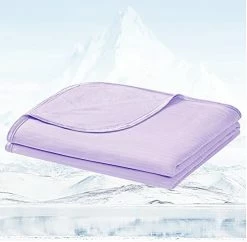 Cooling Throw Blanket For Sleeping - Luxear Lightweight Summer Blankets For Hot Sleepers - Natural Bamboo Fiber Light Blankets For Bed Breathable Sleeping Blankets For Night Sweats - Purple 24 Cooling Throw Blanket For Sleeping - Luxear Lightweight Summer Blankets For Hot Sleepers - Natural Bamboo Fiber Light Blankets For Bed Breathable Sleeping Blankets For Night Sweats - Purple -Electric Blankets Sales 2022 41RCwmsBa4S. AC 1