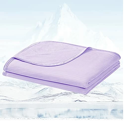 Cooling Throw Blanket For Sleeping - Luxear Lightweight Summer Blankets For Hot Sleepers - Natural Bamboo Fiber Light Blankets For Bed Breathable Sleeping Blankets For Night Sweats - Purple 3 Cooling Throw Blanket For Sleeping - Luxear Lightweight Summer Blankets For Hot Sleepers - Natural Bamboo Fiber Light Blankets For Bed Breathable Sleeping Blankets For Night Sweats - Purple