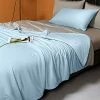 LLANCL Cooling Blankets For Hot Sleepers - Cool Like Ice Cream Lightweight Blanket For Summer With Double Side Cold, Cooling Comforter, Quilt, Fabric For Bed (Throw Size 47" X 59" Blue & Grey) -Electric Blankets Sales 2022 41ReMuiZfVL