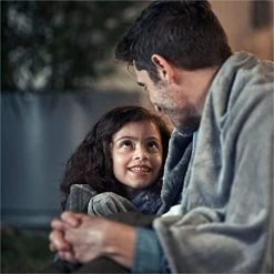 Bedsure Fleece Blankets Twin Size Grey - 300GSM Lightweight Plush Fuzzy Cozy Soft Twin Blanket For Bed, Sofa, Couch, Travel, Camping, 60x80 Inches -Electric Blankets Sales 2022 41RsHG52cgL