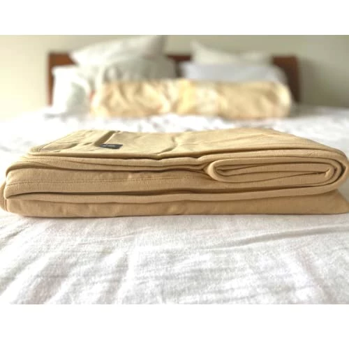 Radia Smart EMF Radiation Protection Bed Blanket - Bedsheet, King Size/ Extra Large, Faraday Blanket, Organic Cotton, Anti-Radiation Shielding 70" X 98" 8 Radia Smart EMF Radiation Protection Bed Blanket - Bedsheet, King Size/ Extra Large, Faraday Blanket, Organic Cotton, Anti-Radiation Shielding 70" X 98" - Image 6