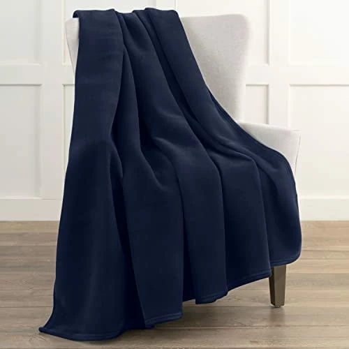 Vellux 1B07056 Original Insulating Core Hotel Style Solid Blanket Machine Washable Soft Cozy Warm Pet Friendly Bed Sofa Blankets, Twin, Blue 12 Vellux 1B07056 Original Insulating Core Hotel Style Solid Blanket Machine Washable Soft Cozy Warm Pet Friendly Bed Sofa Blankets, Twin, Blue - Image 10