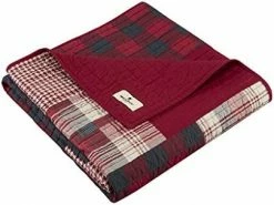 Woolrich Tasha Luxury Quilted Throw Taupe 50x70 Plaid Premium Soft Cozy 100% Cotton For Bed, Couch Or Sofa Huntington, Red 23 Woolrich Tasha Luxury Quilted Throw Taupe 50x70 Plaid Premium Soft Cozy 100% Cotton For Bed, Couch Or Sofa Huntington, Red -Electric Blankets Sales 2022 41UUfsagCEL. AC