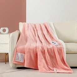 CORIWELL Heated Blanket Electric Throw - 50" X 60" Full Body Size Heating Blanket - 5 Heating Setting Soft Flannel Electric Blanket With 3 Hours Auto Shut Off, Machine Washable(Rose Red ) 23 CORIWELL Heated Blanket Electric Throw - 50" X 60" Full Body Size Heating Blanket - 5 Heating Setting Soft Flannel Electric Blanket With 3 Hours Auto Shut Off, Machine Washable(Rose Red ) -Electric Blankets Sales 2022 41UnO53suuL. AC