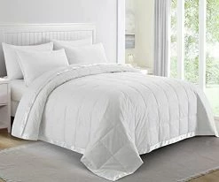 Puredown® Soft Lightweight Down Blanket With Satin Trim For Bed 100% Cotton, White, Full/Queen Size (90"X90") 23 Puredown® Soft Lightweight Down Blanket With Satin Trim For Bed 100% Cotton, White, Full/Queen Size (90"X90") -Electric Blankets Sales 2022 41UvpEkAMeS. AC