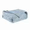 SUPERIOR King Blanket 100% Cotton, For All Season,Basket Weave Design, Light Blue -Electric Blankets Sales 2022 41Uy7qtWlzL