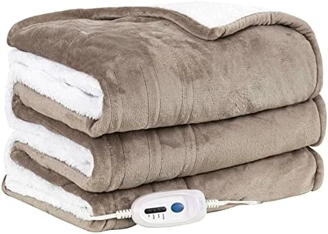 Dowin Electric Blanket Twin Size,Heated Throw Blanket 4 Heat Settings& Overheating Protection ETL Certified Heating Blanket Soft Flannel Fast Heating 62x84 Inch Machine Washable Teal 11 Dowin Electric Blanket Twin Size,Heated Throw Blanket 4 Heat Settings& Overheating Protection ETL Certified Heating Blanket Soft Flannel Fast Heating 62x84 Inch Machine Washable Teal - Image 9
