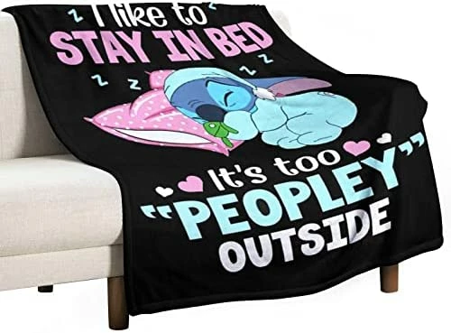 Sujie Anime Blanket Ultra-Soft Comfortable Blankets Flannel Fits Couch Sofa Office Suitable For All Season 50''X40'' B 8 Sujie Anime Blanket Ultra-Soft Comfortable Blankets Flannel Fits Couch Sofa Office Suitable For All Season 50''X40'' B - Image 6