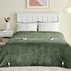 Bedsure Heated Electric Blanket Twin - Soft Heated Blanket, 6 Heat Settings Heating Blanket With 10 Time Settings, 8hrs Timer Auto Shut Off (62×84 Inches, Grey) 28 Bedsure Heated Electric Blanket Twin - Soft Heated Blanket, 6 Heat Settings Heating Blanket With 10 Time Settings, 8hrs Timer Auto Shut Off (62×84 Inches, Grey) -Electric Blankets Sales 2022 41YXOg J4YL. AC 1