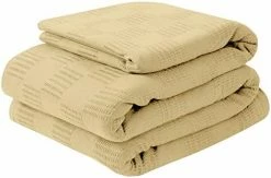 Avalon Bedding 100% Cotton Blankets King Size 90x108 Inches Summer Blanket, Throw Blanket 406 GSM Soft Blanket And Cozy Cooling Blanket, All Season King Blankets, Breathable Bed Blanket (White) -Electric Blankets Sales 2022 41am1dUGBKL. AC