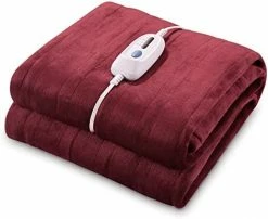 CURECURE Heated Electric Blanket Full Size 72" X 84" Oversized Flannel Heated Blanket With 4 Heating Levels & 10 Hours Auto Off, Comfort Warm Blanket For Bed Sofa Home Office Use, Machine Washable Grey 22 CURECURE Heated Electric Blanket Full Size 72" X 84" Oversized Flannel Heated Blanket With 4 Heating Levels & 10 Hours Auto Off, Comfort Warm Blanket For Bed Sofa Home Office Use, Machine Washable Grey -Electric Blankets Sales 2022 41baKgYdRL. AC