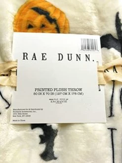 Rae Dunn Halloween Blanket/Trick OR Treat And Pumpkin Printed Blanket/50”x70” 100% Polyester 6 Rae Dunn Halloween Blanket/Trick OR Treat And Pumpkin Printed Blanket/50”x70” 100% Polyester -Electric Blankets Sales 2022 41cSHuhVObL