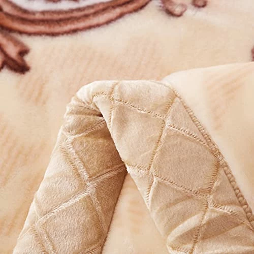 LGYKUMEG 9 Lbs Heavy Korean Mink Blanket Queen Size 79"×91", Silky Soft And Warm, 2 Ply Reversible Raschel Bed Blanket,(200x230cm4kg). Gray And White 7 LGYKUMEG 9 Lbs Heavy Korean Mink Blanket Queen Size 79"×91", Silky Soft And Warm, 2 Ply Reversible Raschel Bed Blanket,(200x230cm4kg). Gray And White - Image 5