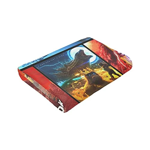 Horckey Cartoon Blanket Super Soft Flannel Throws Lightweight Shaggy Blankets For Bed, Couch, Sofa Ultra Luxurious Warm And Cozy 50"X40" Color2 6 Horckey Cartoon Blanket Super Soft Flannel Throws Lightweight Shaggy Blankets For Bed, Couch, Sofa Ultra Luxurious Warm And Cozy 50"X40" Color2 - Image 4