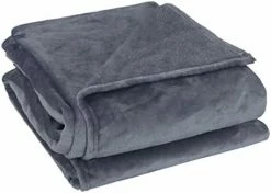 Uxcell Flannel Fleece Blanket Queen Size - Soft Lightweight Plush Microfiber Bed Blanket For Sofa Or Couch, Machine Washable Blankets Fleeces, Dark Gray 78x90 Inch -Electric Blankets Sales 2022 41d6TkImtPL. AC