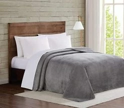 Truly Soft Everyday Truly Soft Velvet Plush Blanket, Twin XL, Ivory -Electric Blankets Sales 2022 41dW3DTYH5L. AC
