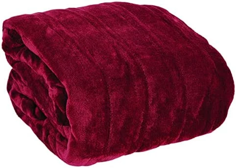 Westerly Queen Size Microlight Electric Heated Blanket With Dual Controllers, Purple 10 Westerly Queen Size Microlight Electric Heated Blanket With Dual Controllers, Purple - Image 8