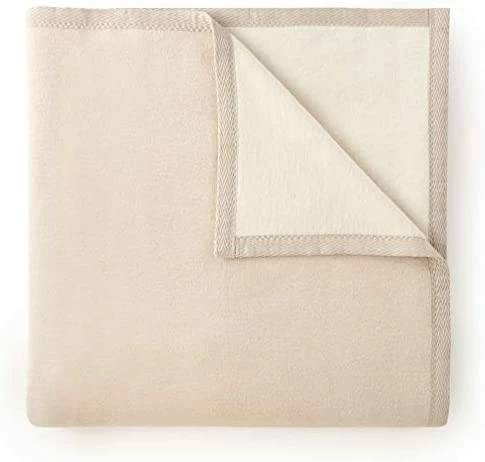 Peacock Alley Favorite Blanket | Luxury Reversible Cotton Blanket | Perfect For Year Around Use | 100% Long Staple Cotton (White, King/Cali King) 8 Peacock Alley Favorite Blanket | Luxury Reversible Cotton Blanket | Perfect For Year Around Use | 100% Long Staple Cotton (White, King/Cali King) - Image 6