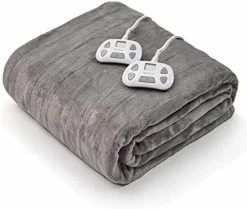 Warm Storm Electric Heated Blankets Flannel Twin Size 84 X 62 Inch Fast Heating Blanket,10 Heat Levels,12 Hours Auto Off Machine Washable -Electric Blankets Sales 2022 41e C64miFL. AC