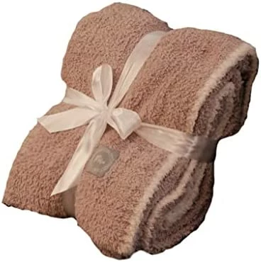 Mésa's 50 X 72 Inches Large, Fair-Toned Polyester Material, Machine Washable, Ultra-Soft And Cozy Blanket (Flax / White) Flax/white 8 Mésa's 50 X 72 Inches Large, Fair-Toned Polyester Material, Machine Washable, Ultra-Soft And Cozy Blanket (Flax / White) Flax/white - Image 6